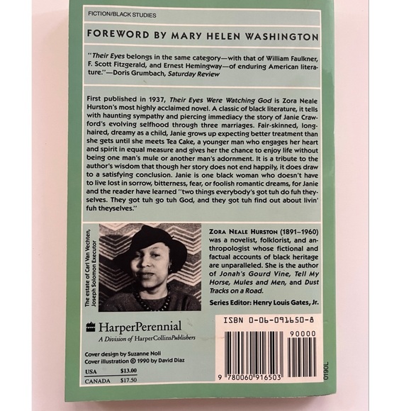 Their Eyes Were Watching God Paperback Book by Zora Neale Hurston - Picture 4 of 5